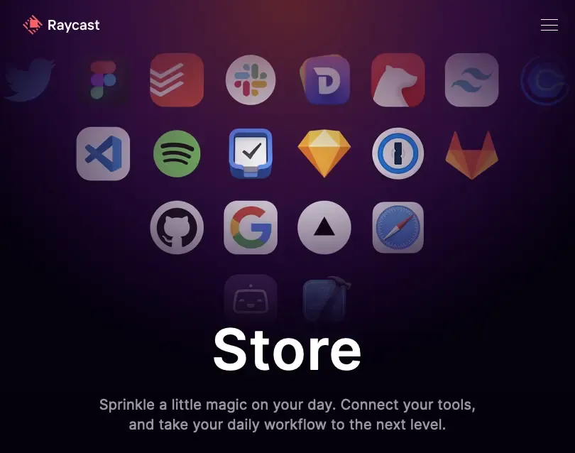 Raycast store Raycast store